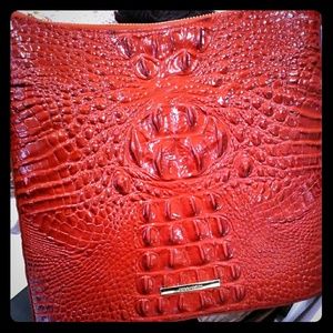 Brahmin Katie crossbody scarlet red